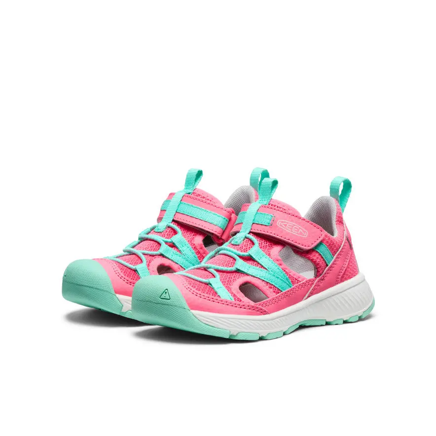 Little Kids' Motozoa Sandal | Pink Lemonade/Cabbage 2