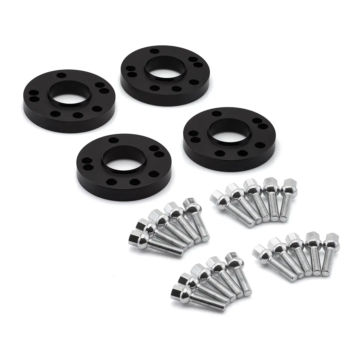 1998-2002 Volkswagen Cabrio 5X100 57.1 M14 Studs Hubcentric Wheelcentric Wheel Spacers Set Of 4 3