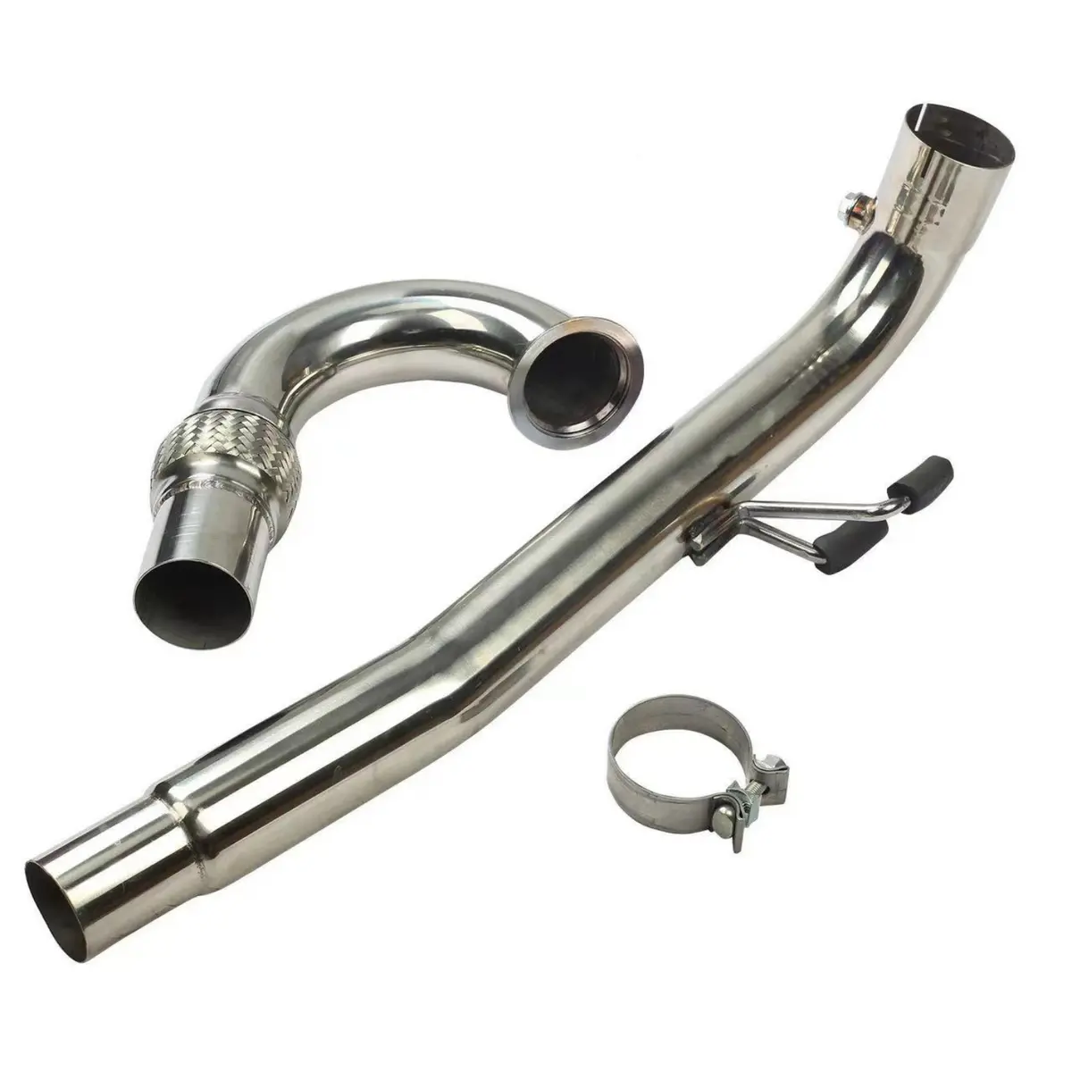 Exhaust Downpipe For 2012-2015 Vw Golf Gti Mk7 2.0T 3 Inch Pipe Bolt On 1
