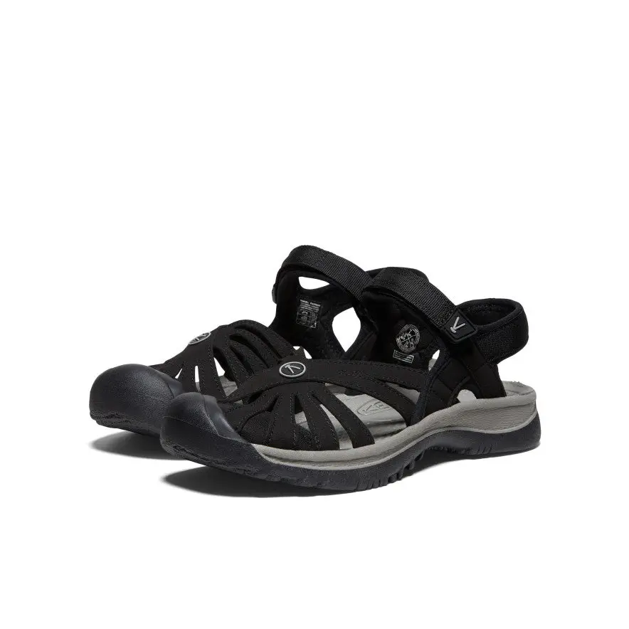 Women's Rose Sandal | Black/Neutral Gray 2