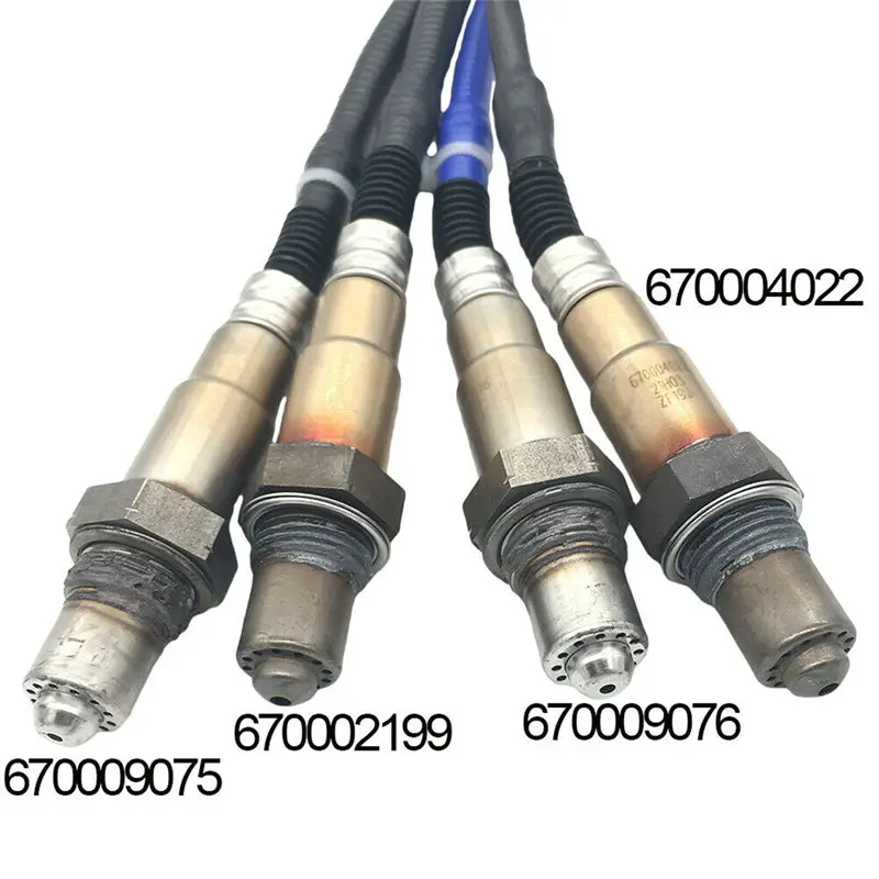 Daysyore 4Pcs Oxygen O2 Sensor For 2014-2020 Maserati Quattroporte/Ghibli 3.0L 3.8L Turbo 2