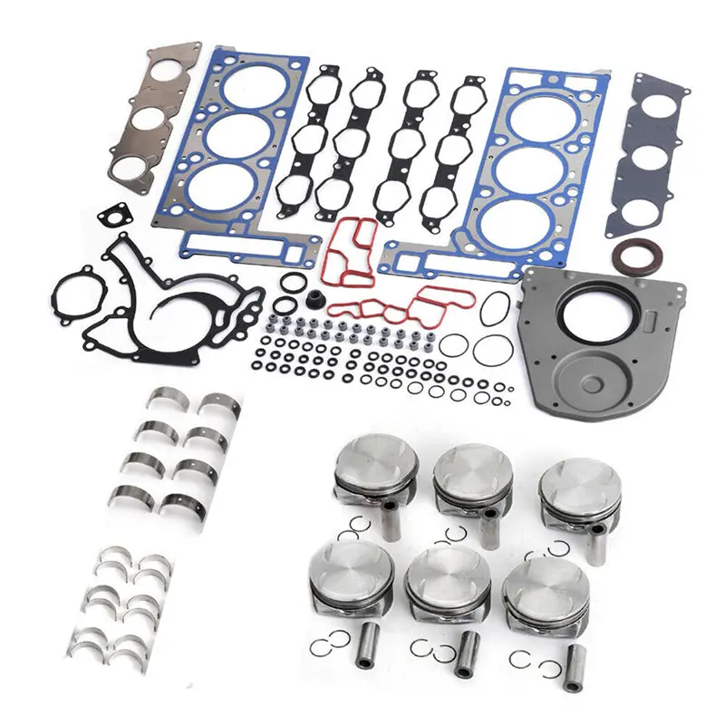 Engine Overhaul Rebuilding Kit For Mercedes-Benz C350 W204 W211 W166 M272 3.5L 1