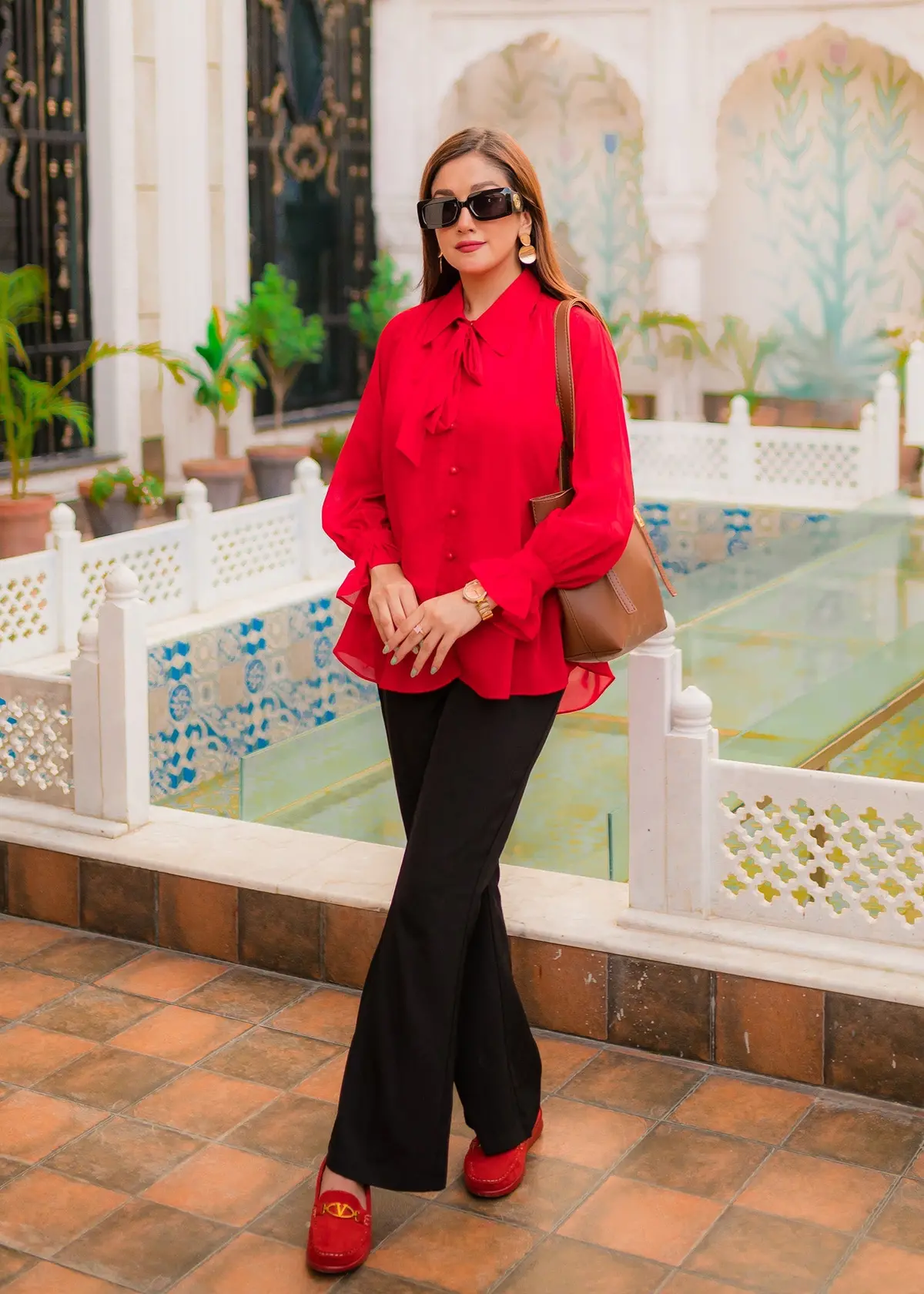 The Queen Top (Red) 1
