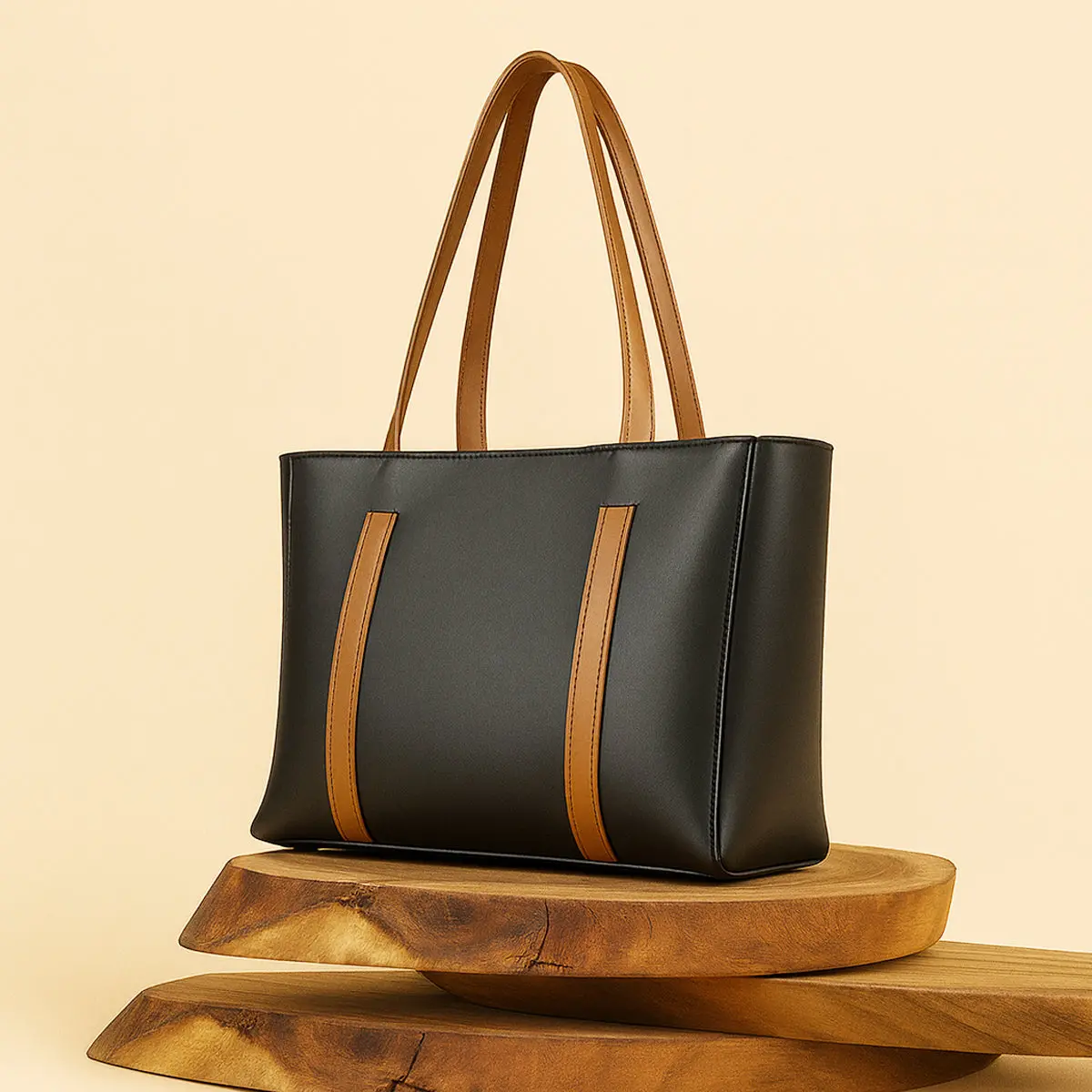 Stay Bag Black And Brown 1