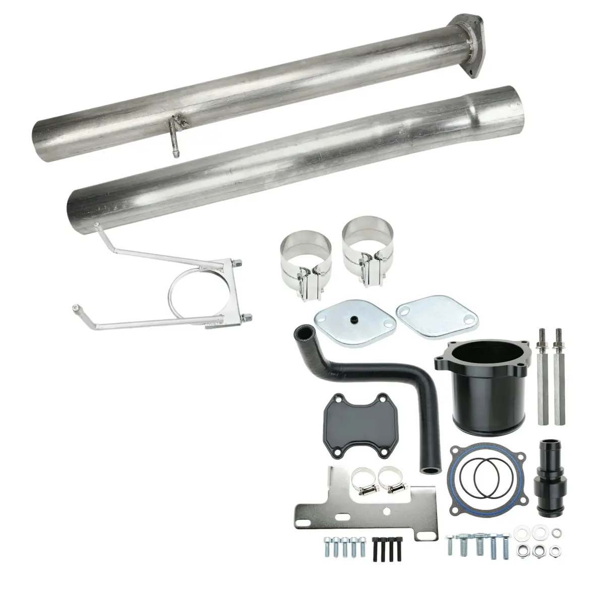 6.7 Cummins 4"Dpf Delete Egr Delete Kit For 2010-2014 Dodge Ram  2500 3500 1