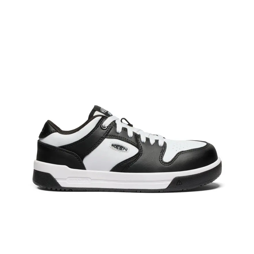 Women's Overton Work Shoe (Carbon Toe)  |  Star White/Black 1