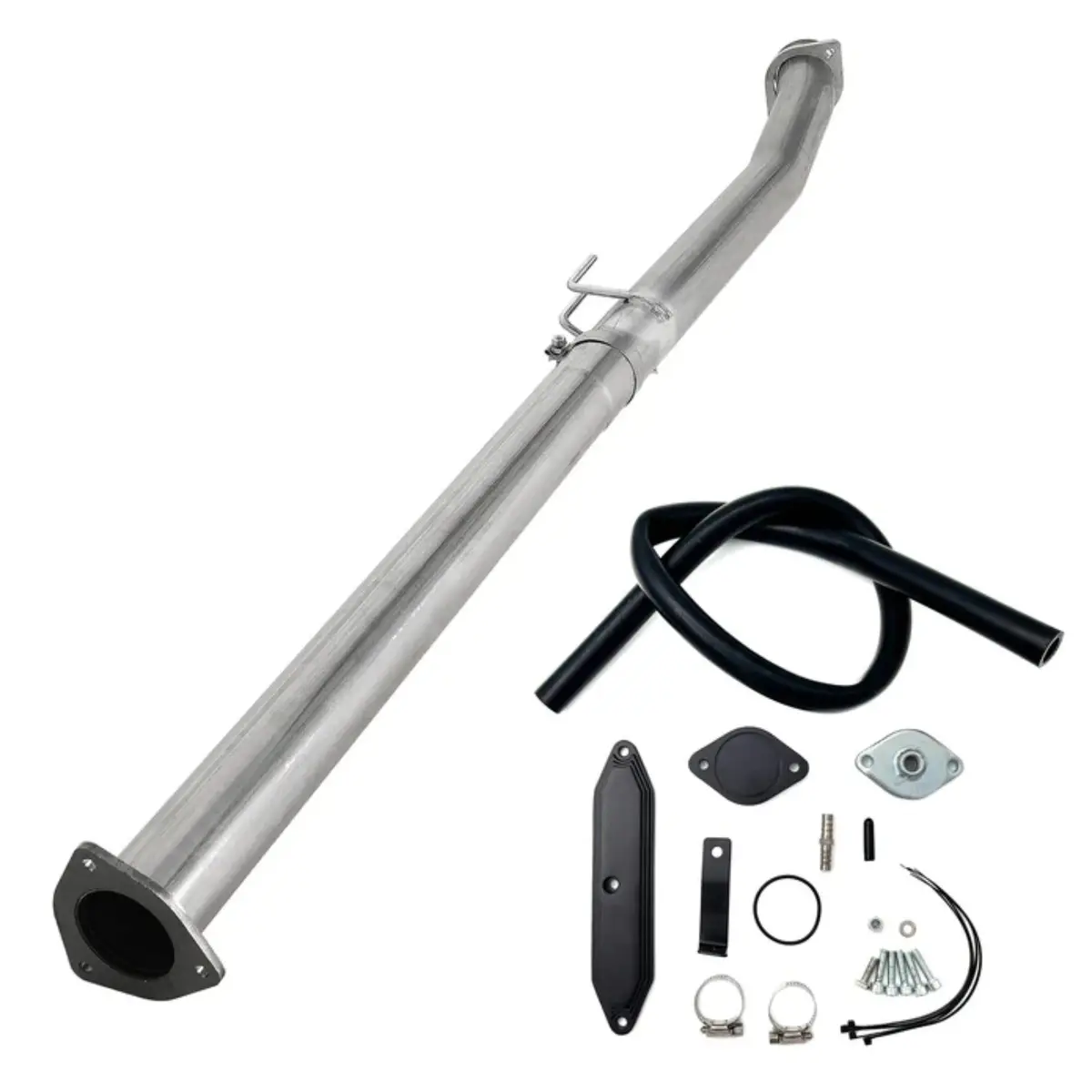 4" Cat & Dpf Delete Pipe & Egr Delete Kit For 11-17 Ford F250 350 6.7L Powerstroke 1