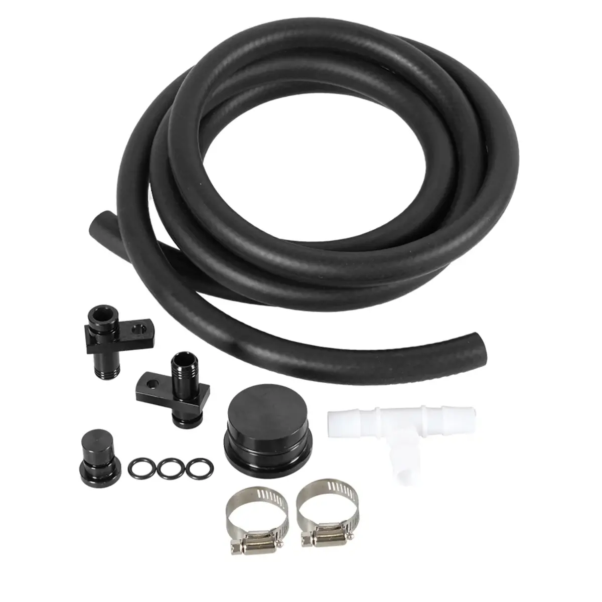 Ccv Pcv Reroute Kit Generic For 2004-2010 Chevrolet Gmc 6.6L Duramax Diesel Turbo Piping Kit 1