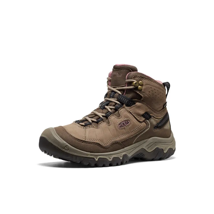 Women's Targhee Iv Waterproof Hiking Boot | Brindle/Nostalgia Rose 3