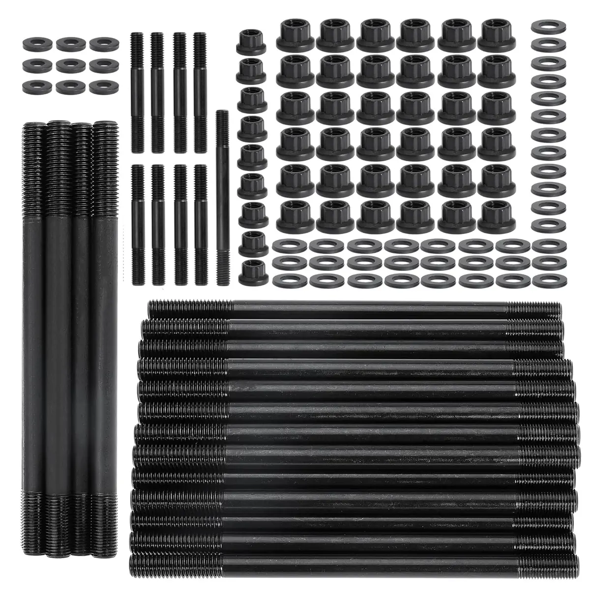 Cylinder Head Stud Replacement Kit Replace 250-4301 For Ford 6.7L Powerstroke 2011-2019, 220000 Psi 1