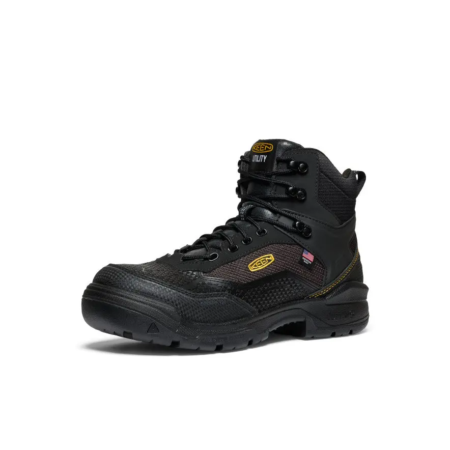 Men's Stronglite Waterproof Boot (Carbon Toe) | Black/Black 3