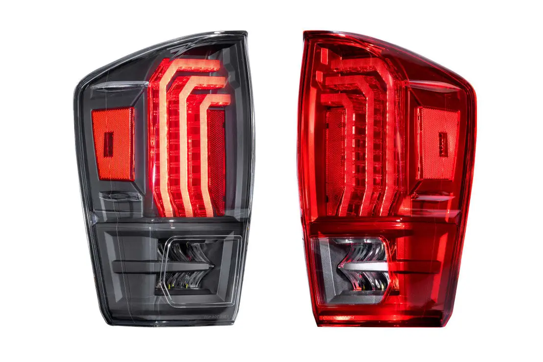 Morimoto Toyota Tacoma (16-23): Xb Led (Tails) Taillights- Clear Lf702.2 & Red Lf703.2 1