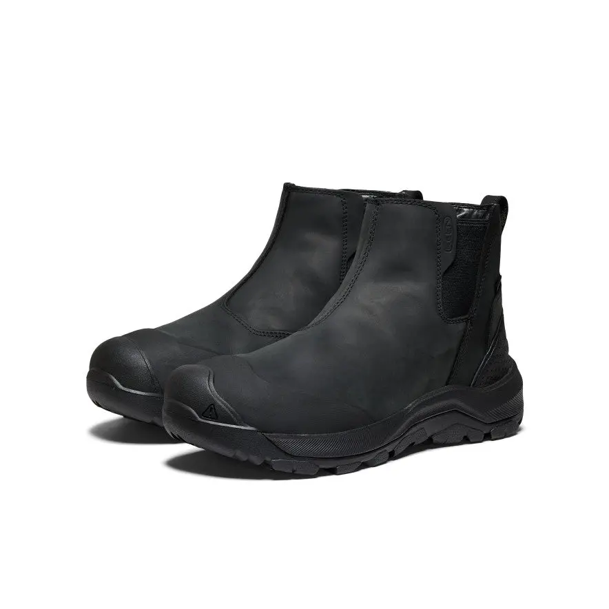 Men's Revel Iv Waterproof Chelsea | Black/Black 2
