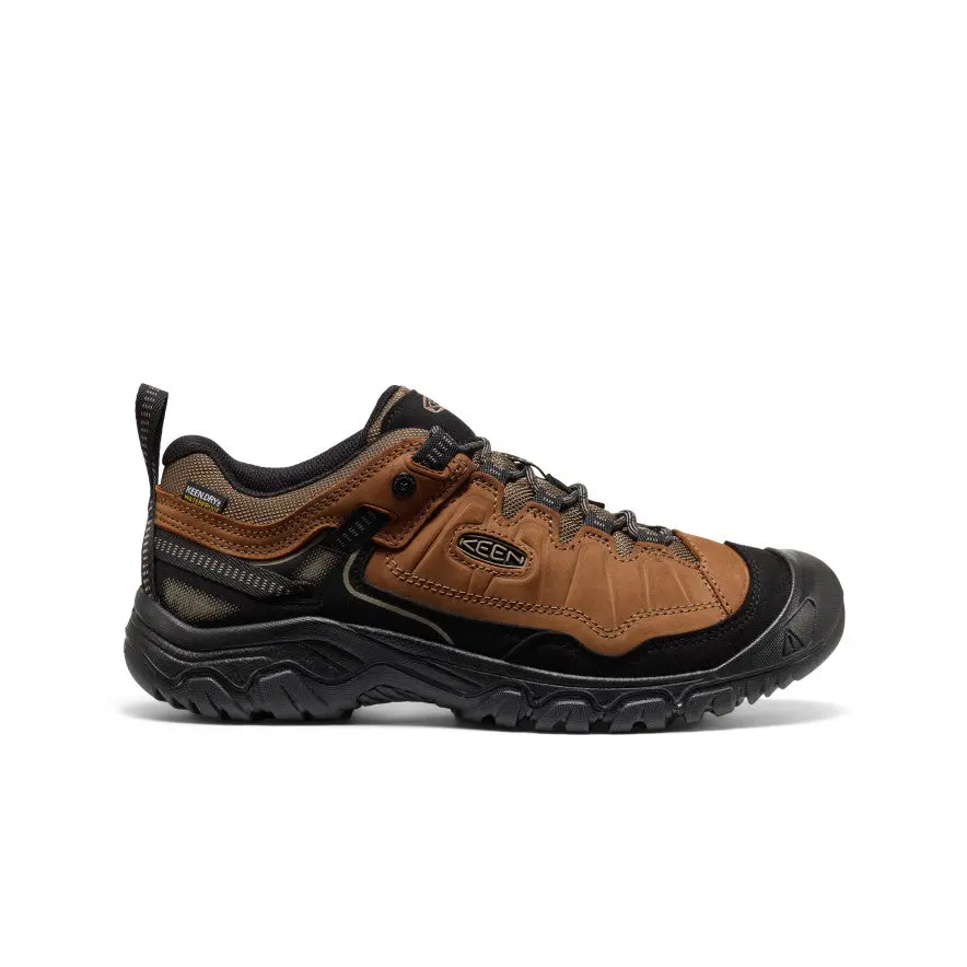 Men's Targhee Iv Waterproof Hiking Shoe  |  Bison/Black 1