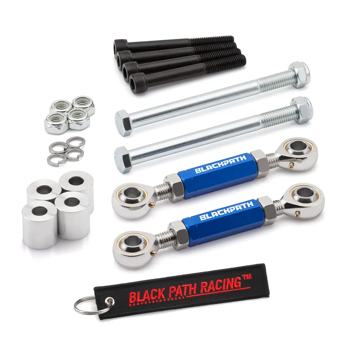 1999-2019 Suzuki Hayabusa Gsxr 1300 1" Handlebar Riser + 0-4" Rear Adjustable Lowering Link Kit 2