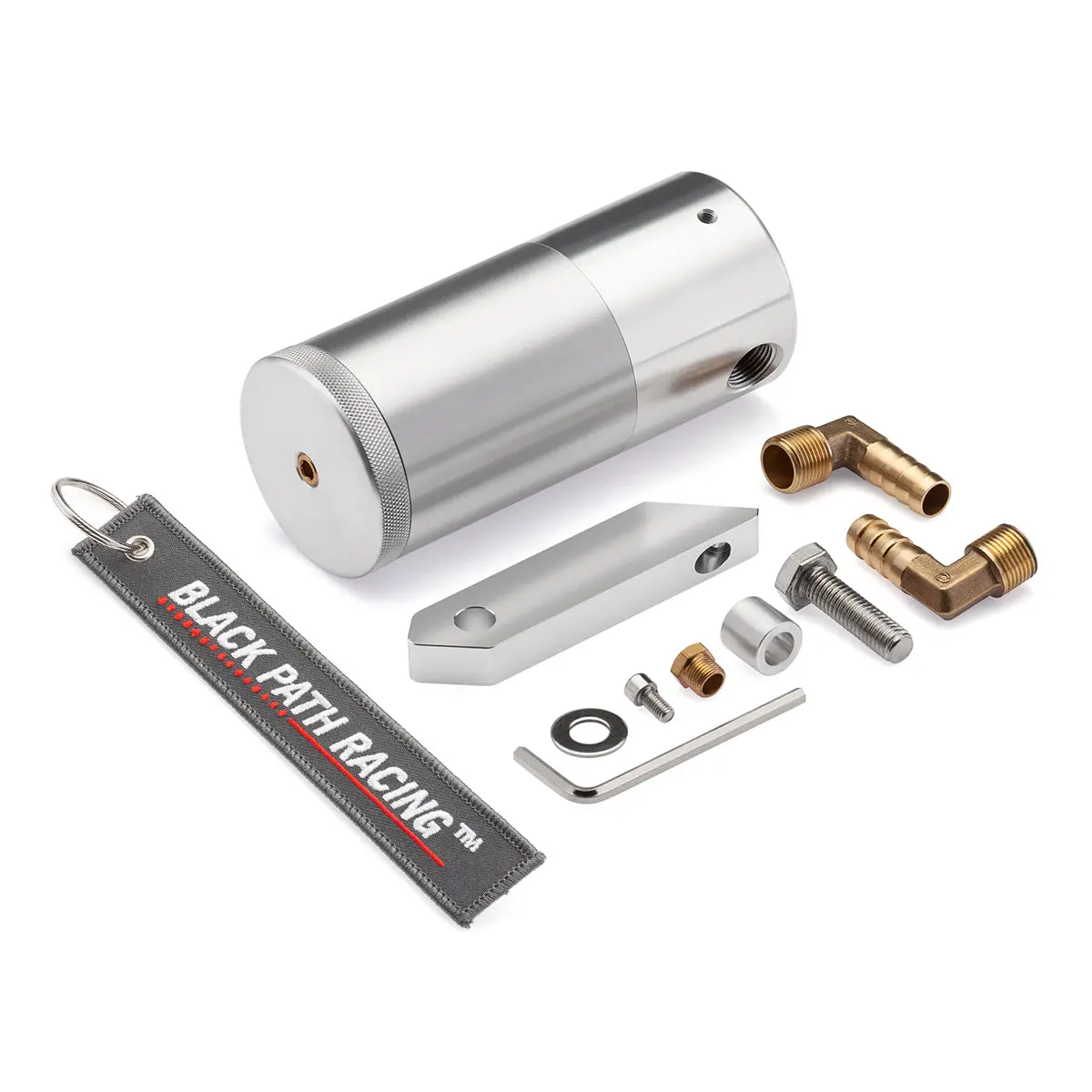 2006-2008 Chevrolet Trailblazer Ss Bolt-On Billet Oil-Air Separator Catch Can 1