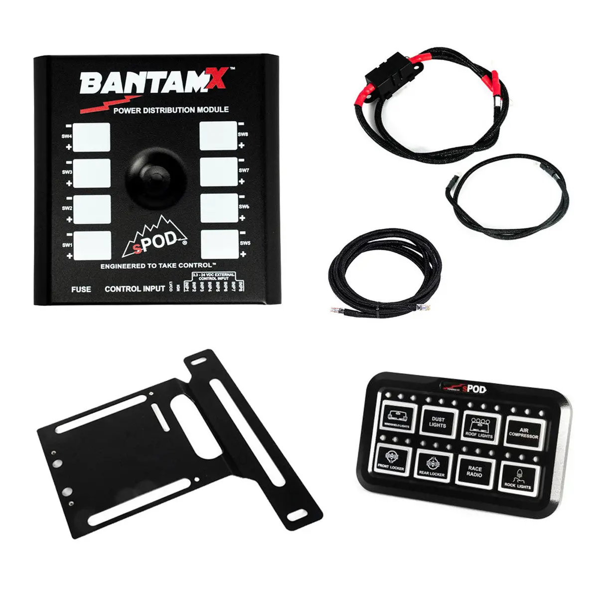 Spod Bantamx Hd For Jljt - Jeep Jl/Jt 1