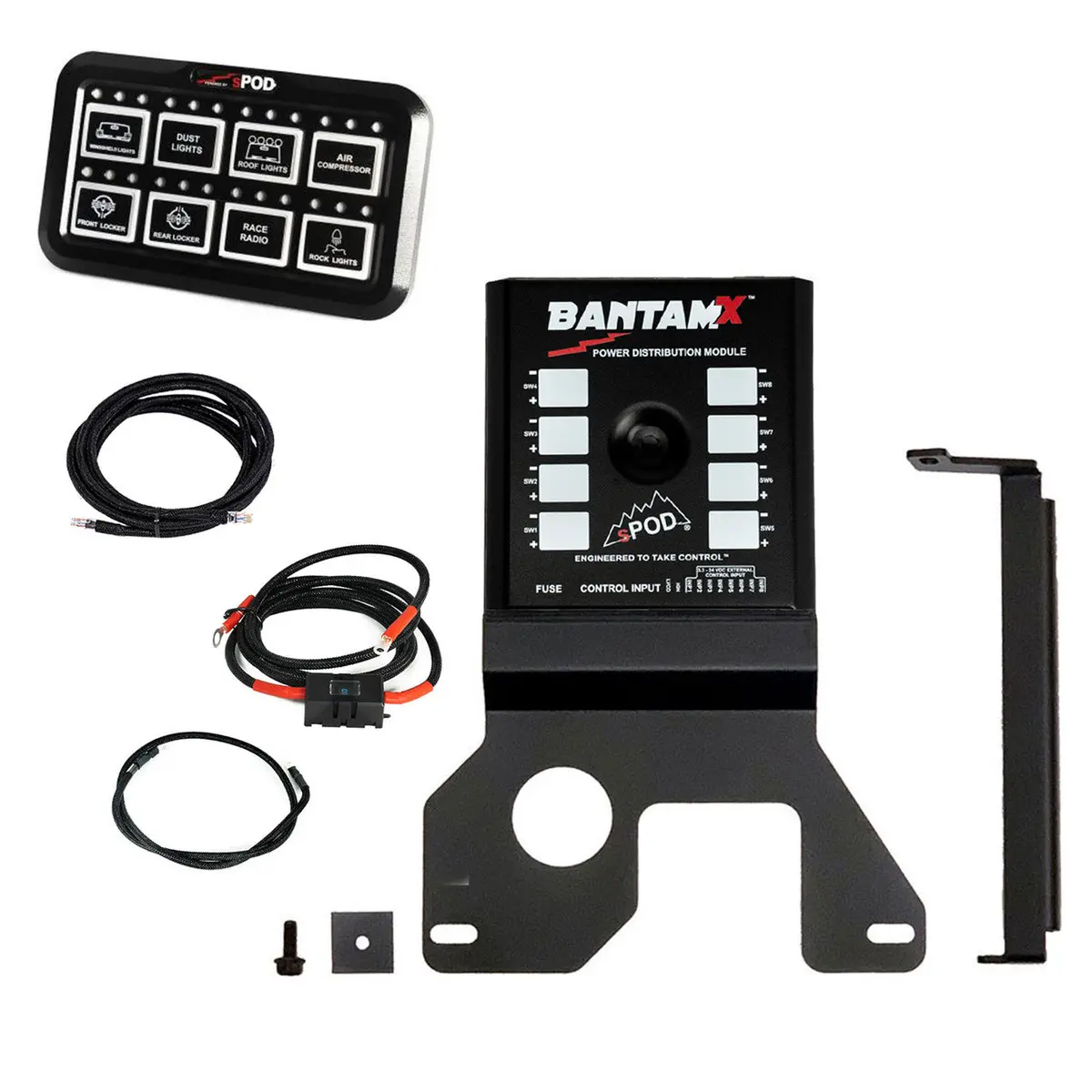 Spod Bantamx Hd For Jeep Jl V8 - Jeep Jl V8 1