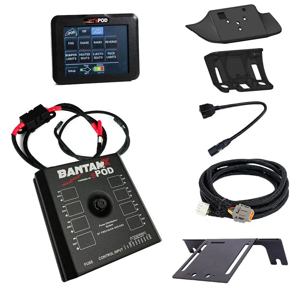 Spod Touchscreen Bantamx Power Management Vehicle Kit - Ford 2023-On F-250/350 Super Duty 1