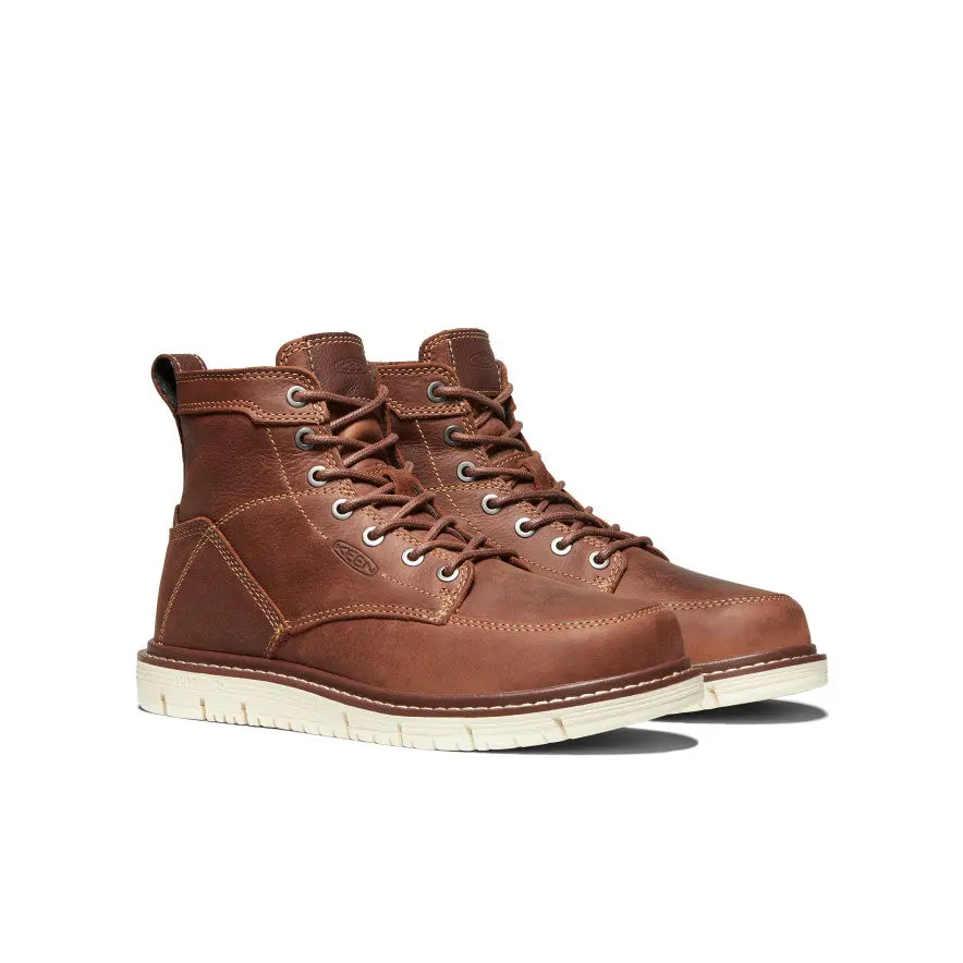 Women's San Jose 6" Boot (Soft Toe) | Gingerbread/Off White 2