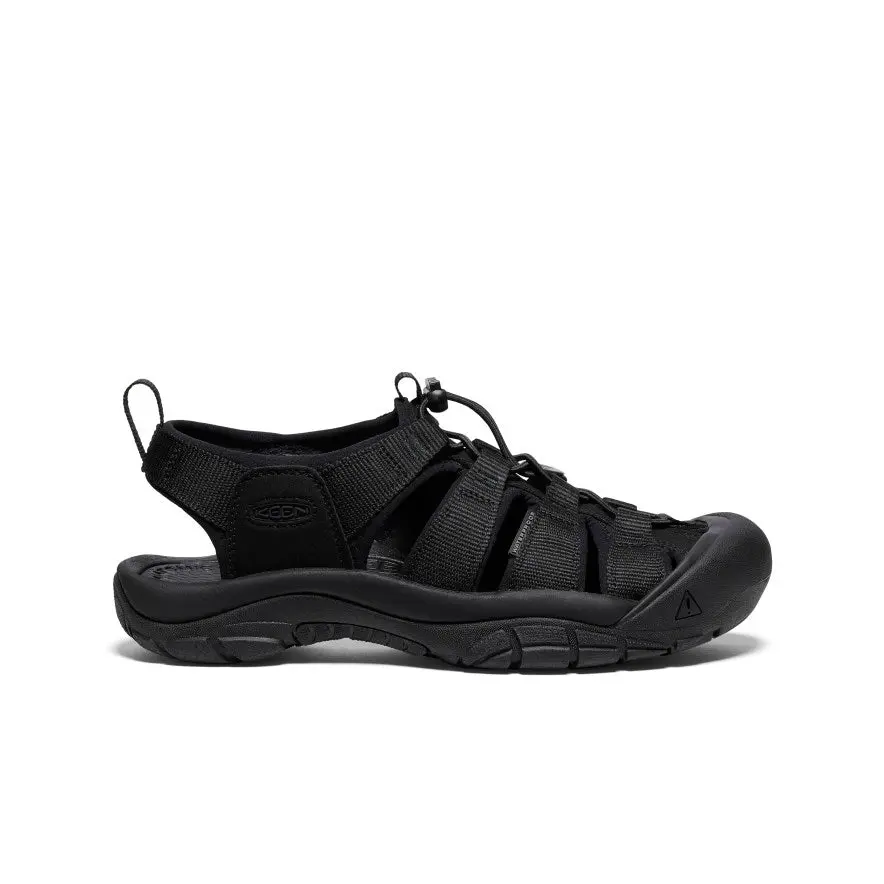 Men's Newport H2 Sandal  |  Triple Black 1