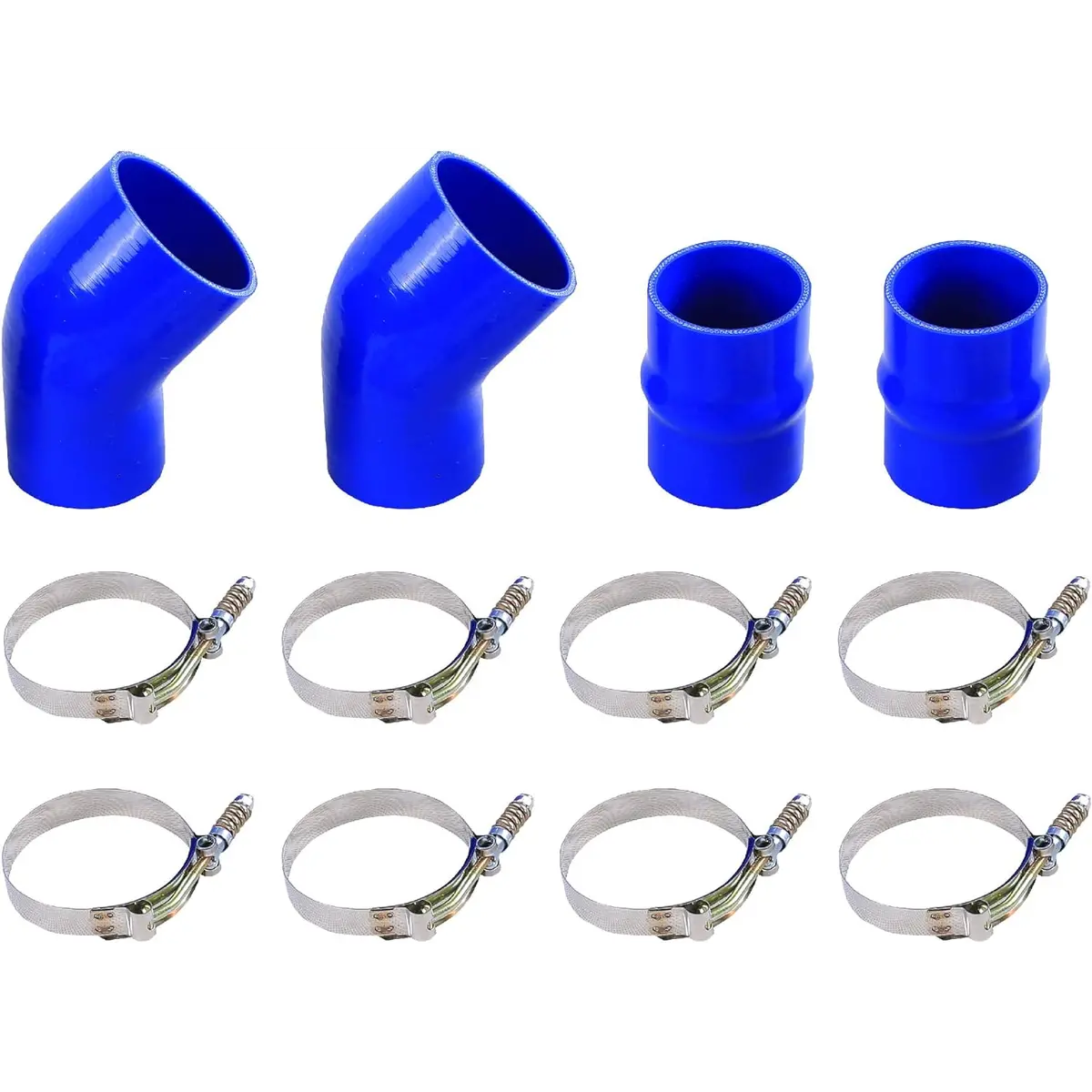 Heavy Duty Silicone Intercooler Boot Kit For 5.9L Cummins Dodge Ram 2500 3500 (1994-2002) 1