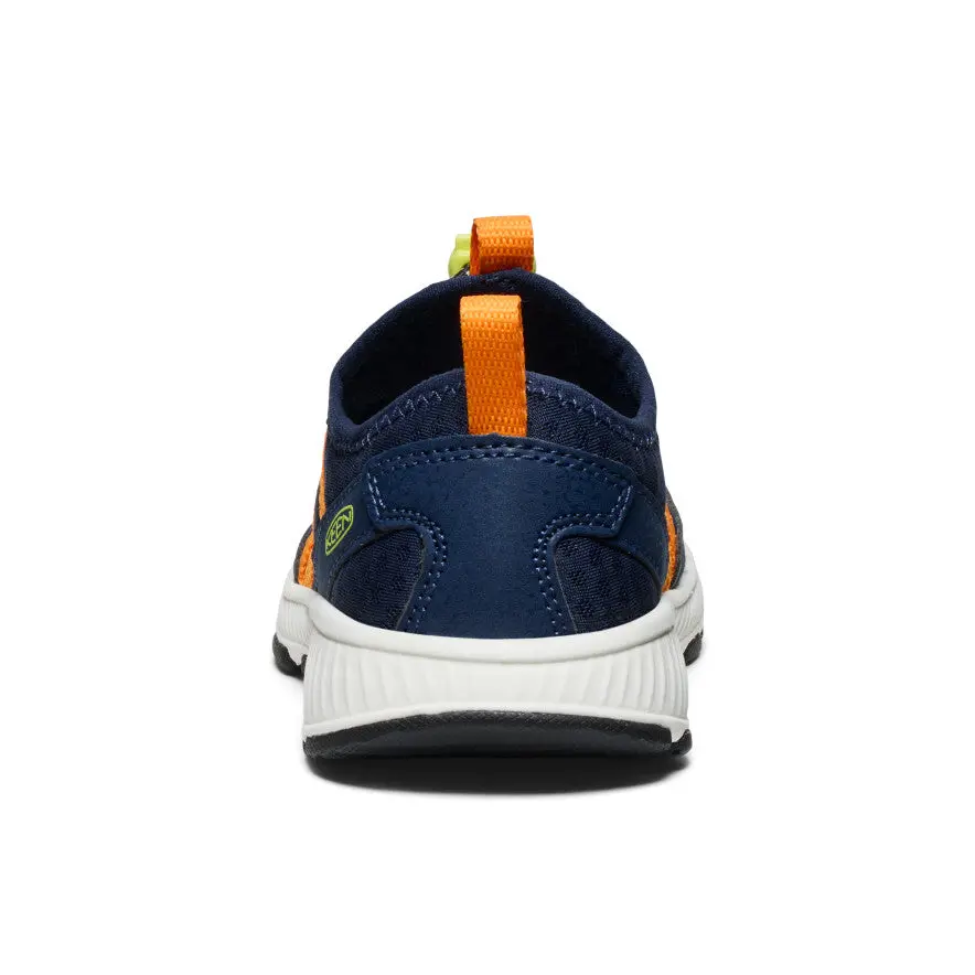 Little Kids' Motozoa Sneaker | Naval Academy/Bright Marigold 5