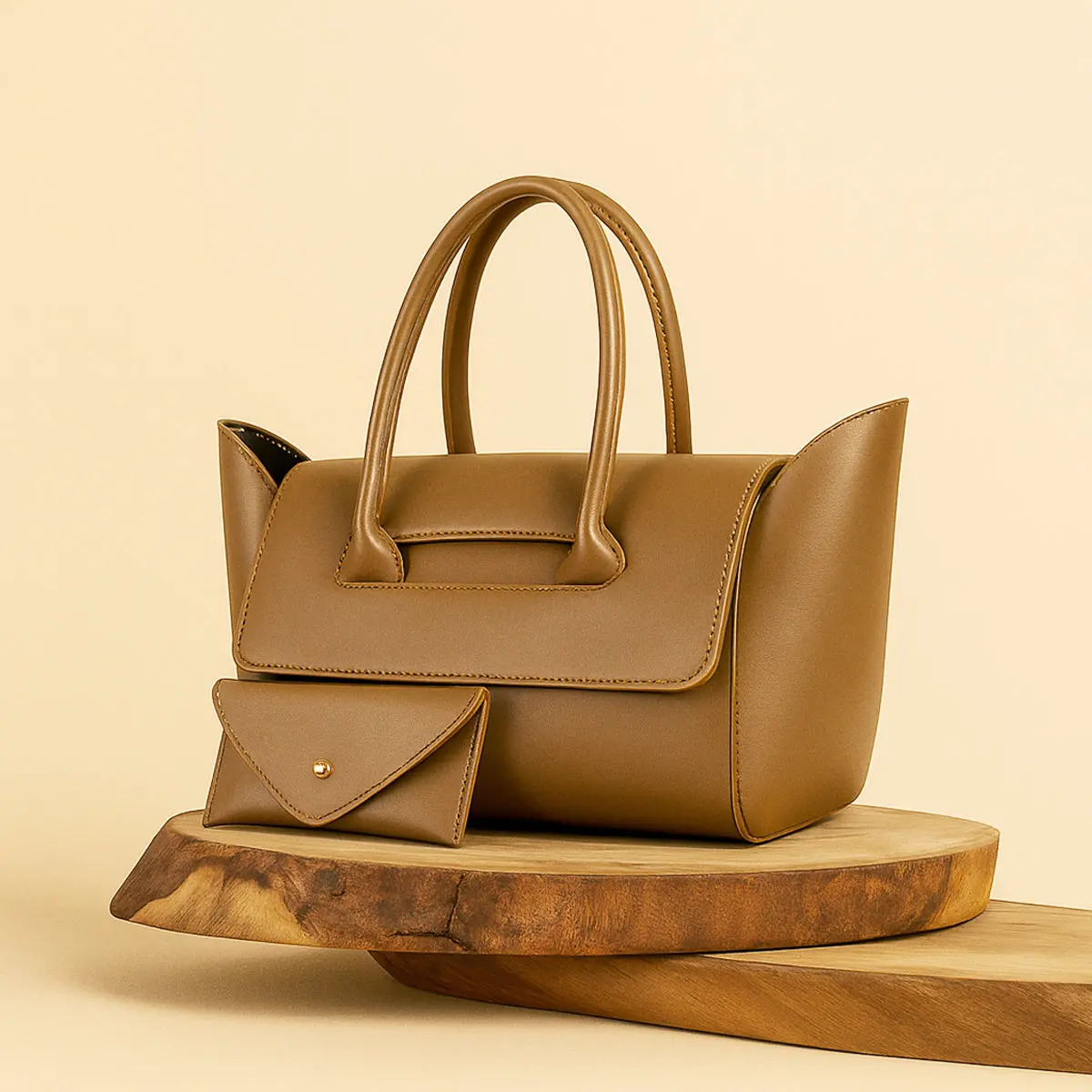 Globe Bag Brown 1
