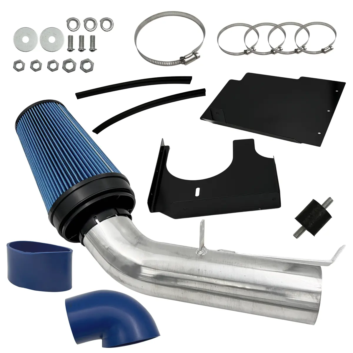 Seguler Cold Air Intake W/Heat Shield For 1999-2006 4.8L 5.3L 6.0L Chevy Gmc V8 1