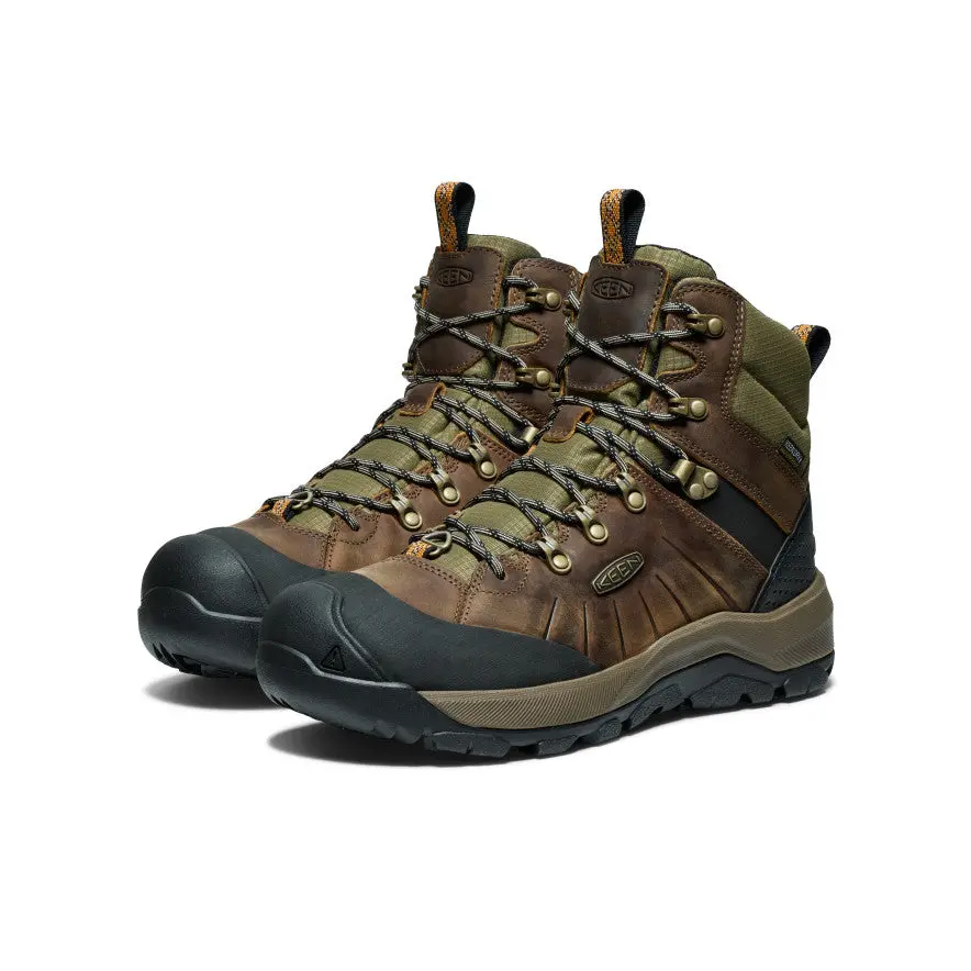 Men's Revel Iv Polar Waterproof Boot | Bison/Orange Pepper 2