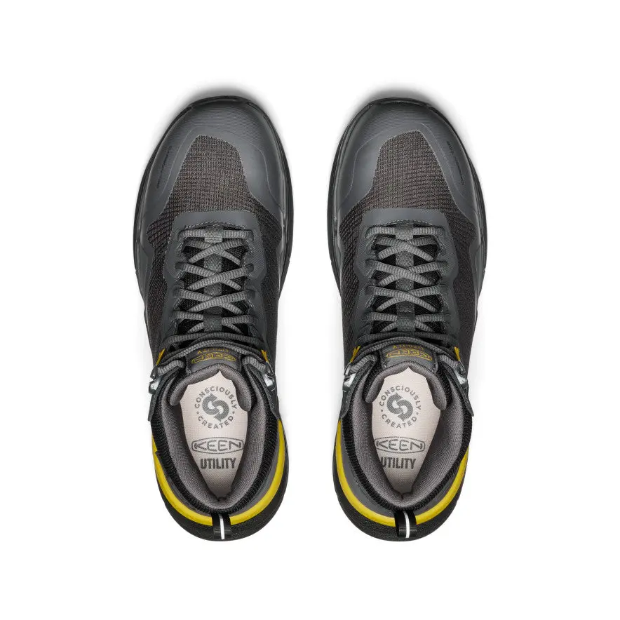 Men's Synchro Waterproof Work Boot (Carbon Toe) | Magnet/Black 4
