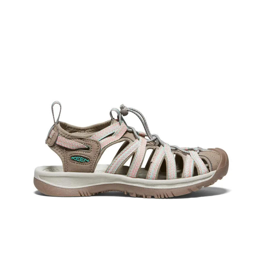 Women's Whisper  |  Taupe/Coral 1