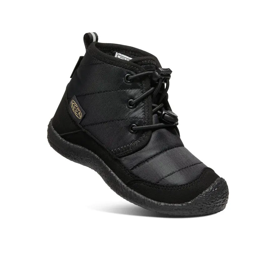Little Kids' Howser Ii Waterproof Chukka | Black/Black 3