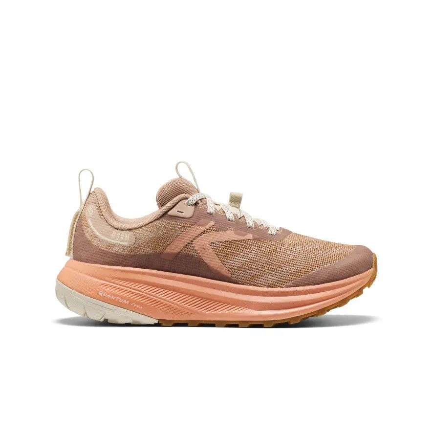Women's Roam Trail Running Shoe | Warm Taupe/Cork 1