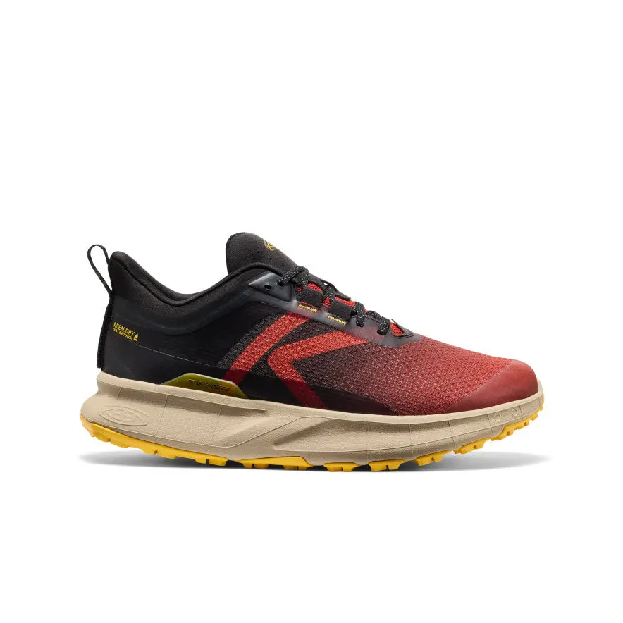 Men's 450 Dirt Waterproof Hiking Shoe  |  Red Ochre/Black 1