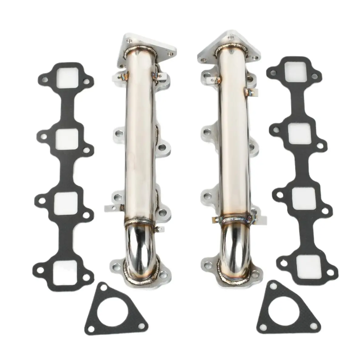Exhaust Manifold Headers For 2001-2016 Chevy Silverado Gmc Sierra 6.6L Duramax 1
