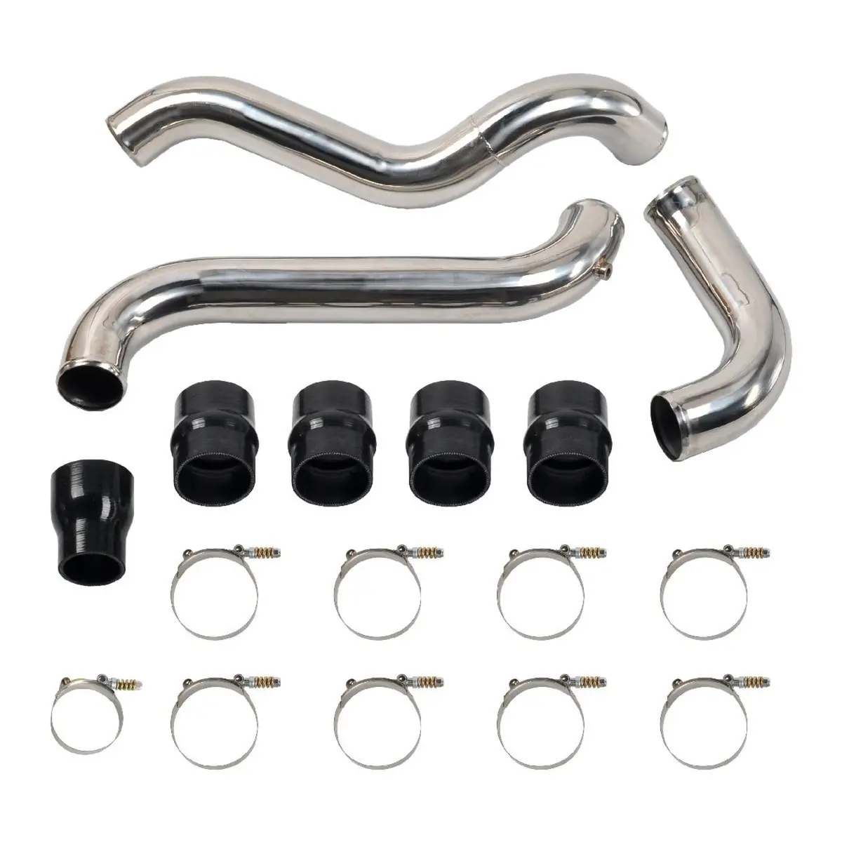 Intercooler Pipe Boot Kit For 2011-2016 6.6L Duramax Lml Chevy Silverado 2500 1