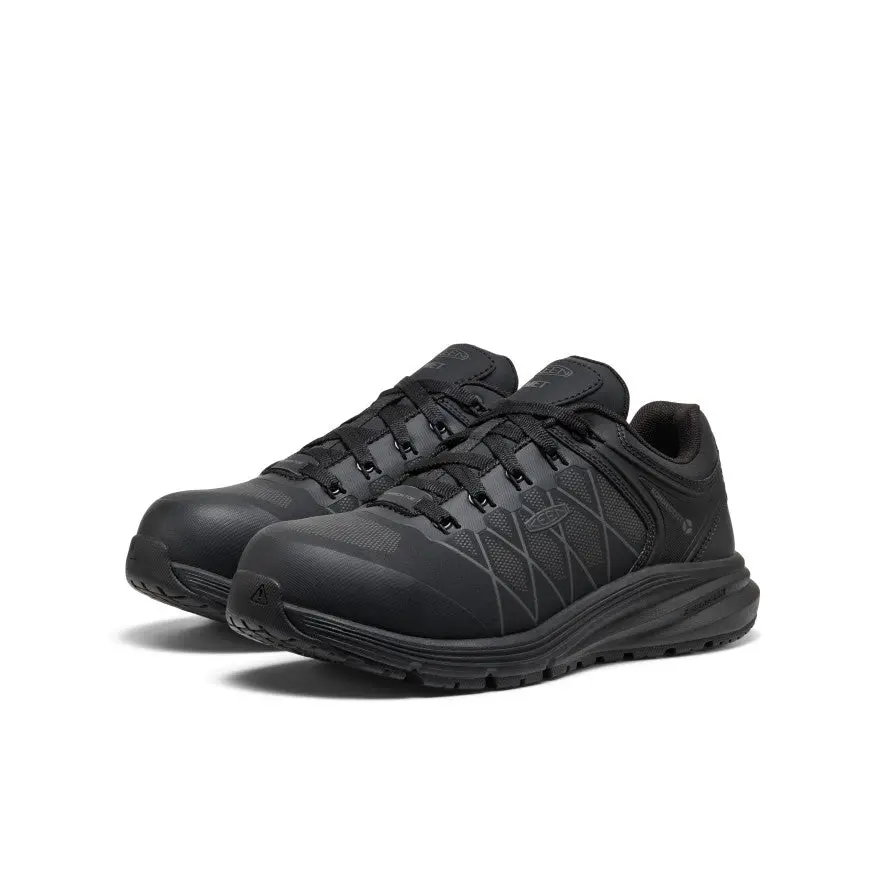 Women's Vista Energy Xt Work Sneaker Int Met (Carbon Toe) | Black/Magnet 2