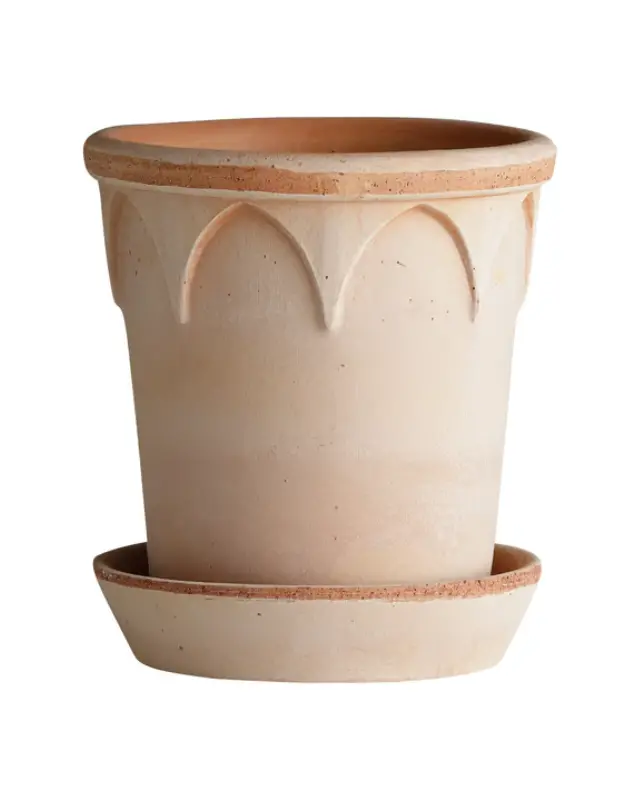 Bergs Elizabeth Terracotta Pot, Rosa, 16Cm (6.3") 2