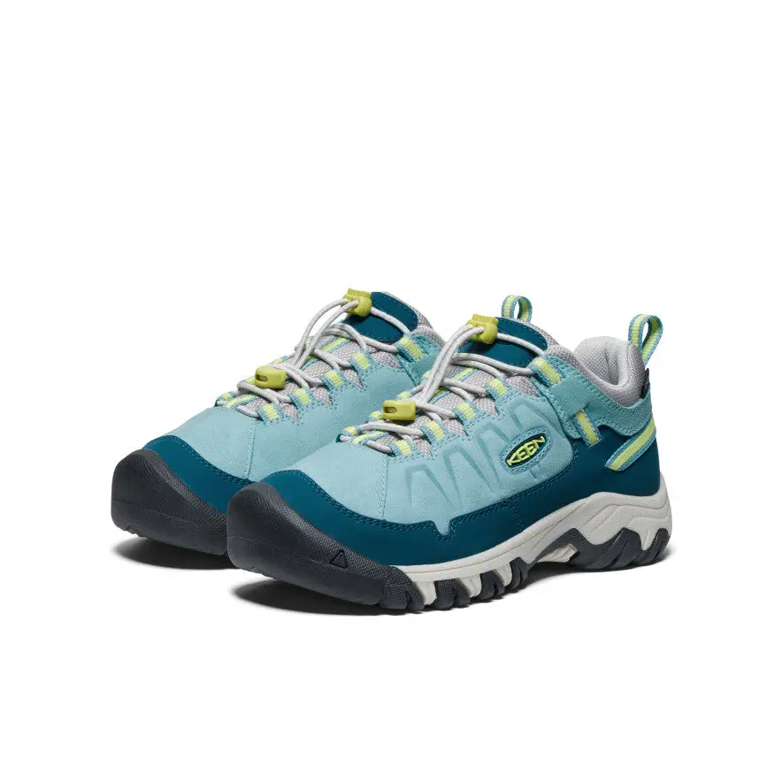Big Kids' Targhee Iv Waterproof Hiking Shoe | Reef Waters/Daiquiri Green 2