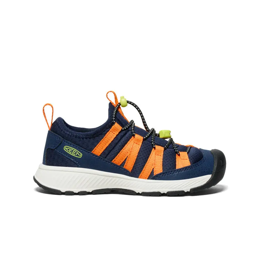Little Kids' Motozoa Sneaker  |  Naval Academy/Bright Marigold 1