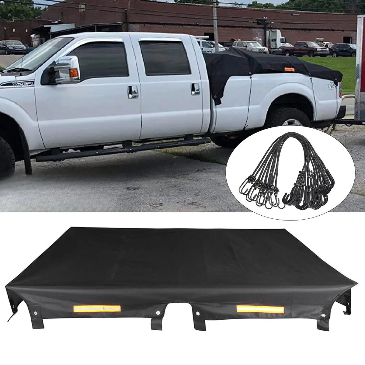Truck Bed Cover Tonneau 5.8Ft For 2014-2019 Chevy Silverado Gmc Sierra 1500 1