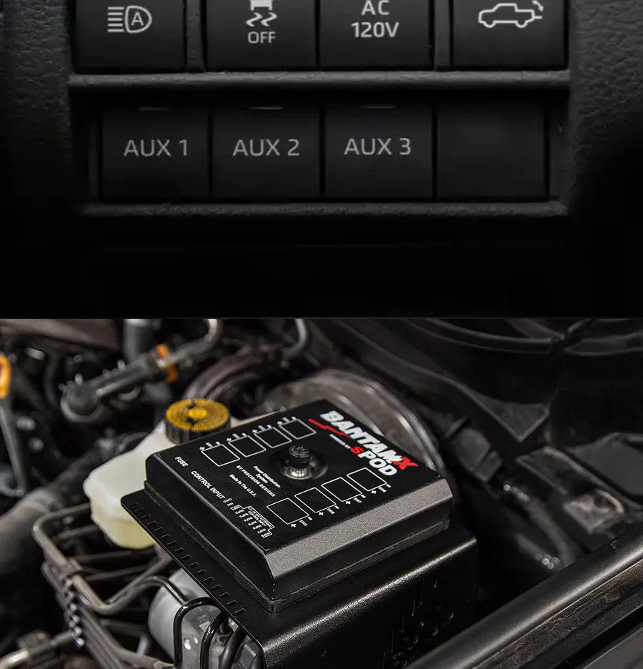 Spod Bantamx Upfitter Power Management Vehicle Kit - 2024-On Toyota Tacoma 1
