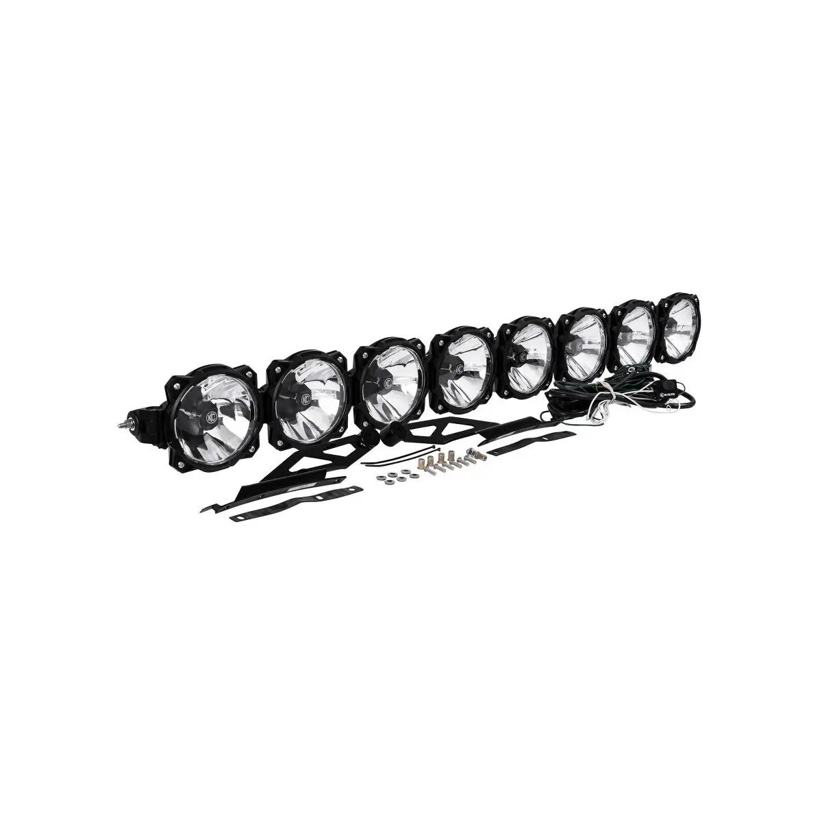 Kc Hilites 50" Pro6 Gravity® Led - 8-Light - Light Bar System - 160W Combo Beam - For 05-20 Toyota Tacoma # 91331 1