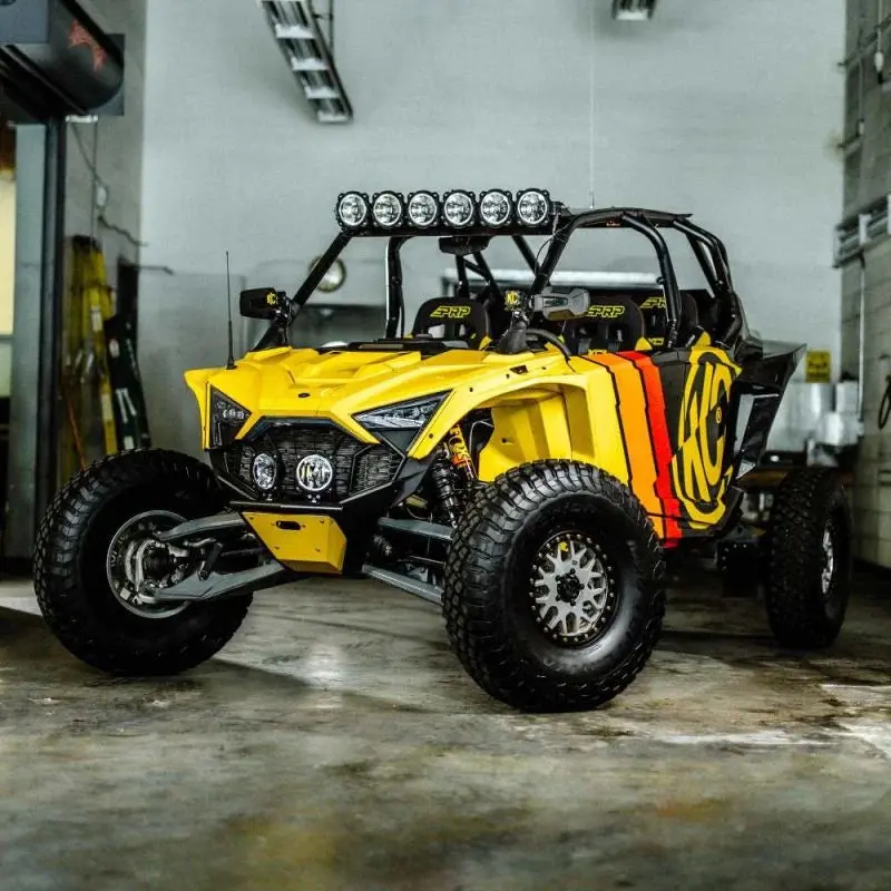 Polaris Rzr Turbo R Pro Xp Pro S Light Bar Kit - 39 Pro6 Gravity® Led - 6-Light - Light Bar System - 120W Combo Beam 2