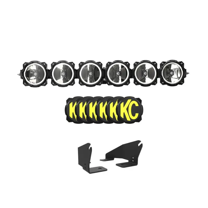 Polaris Rzr Pro R Light Bar Kit - 39 Pro6 Gravity® Led Light Bar - 6-Light 1