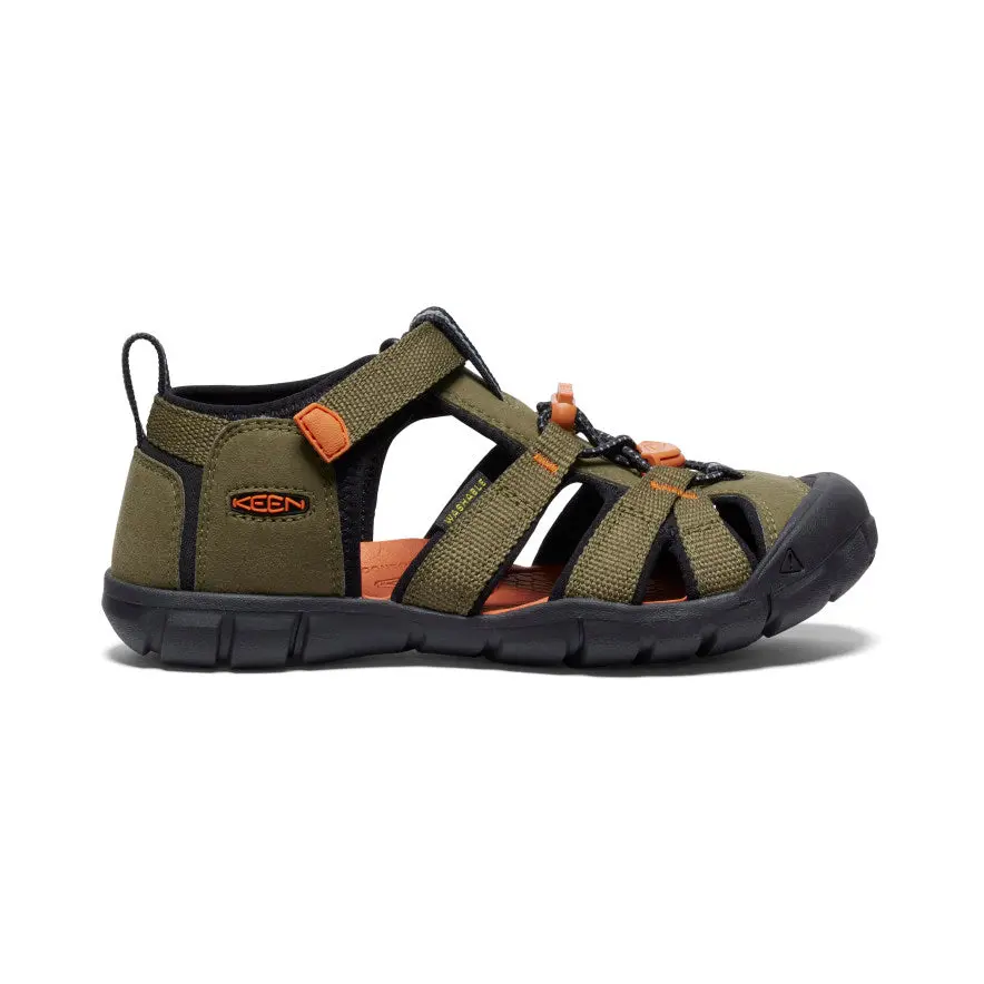 Big Kids' Seacamp Ii Cnx  |  Dark Olive/Gold Flame 1
