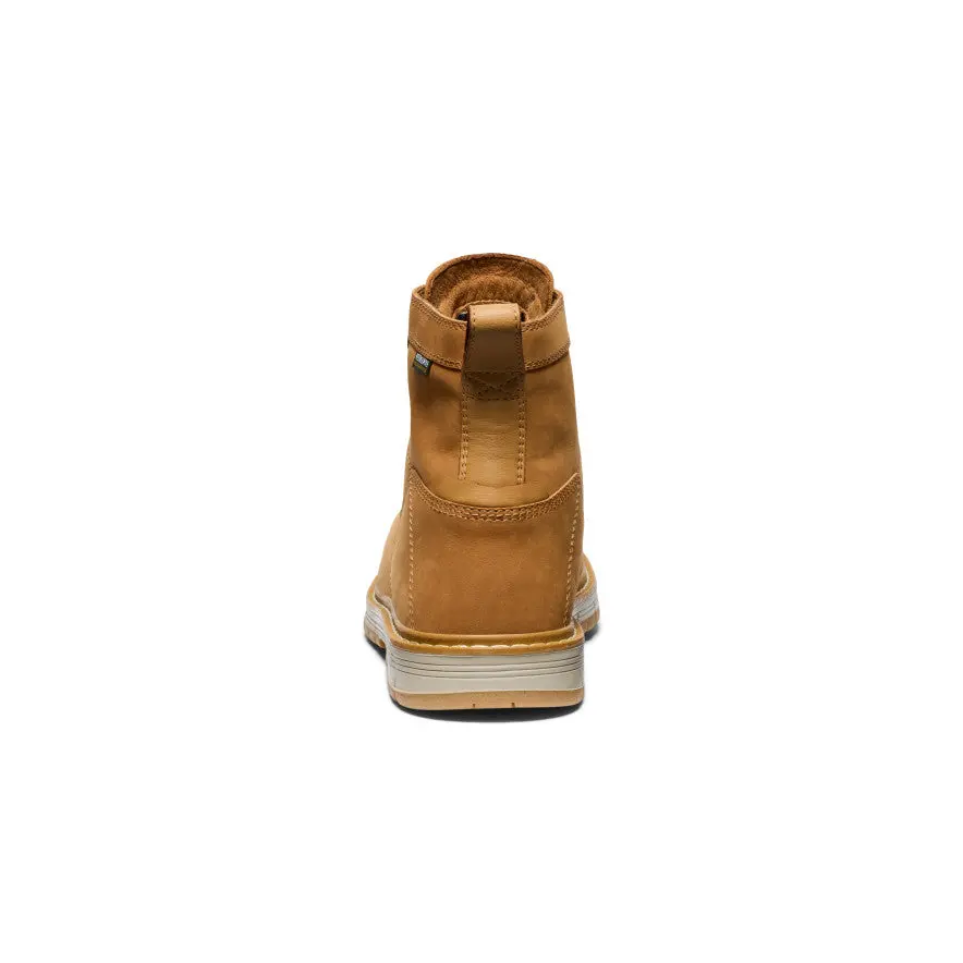 Men's San Jose 6" Waterproof 90° Heel Boot (Aluminum Toe) | Bistre/Gum 5