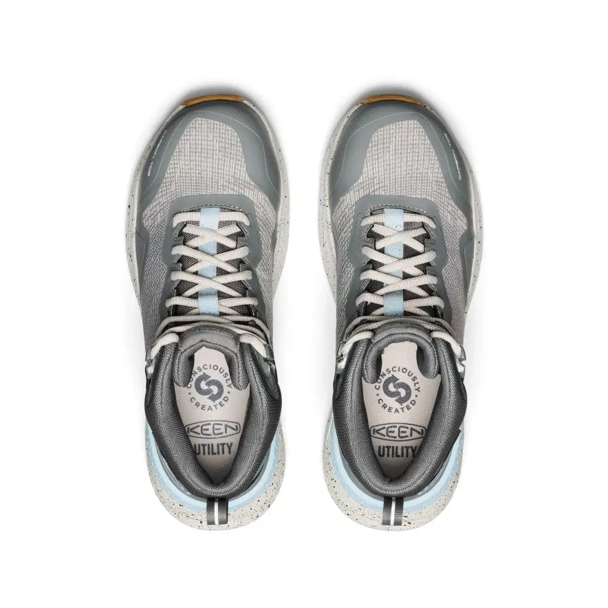 Women's Synchro Waterproof Work Boot (Carbon Toe) | Steel Grey/Gum 4