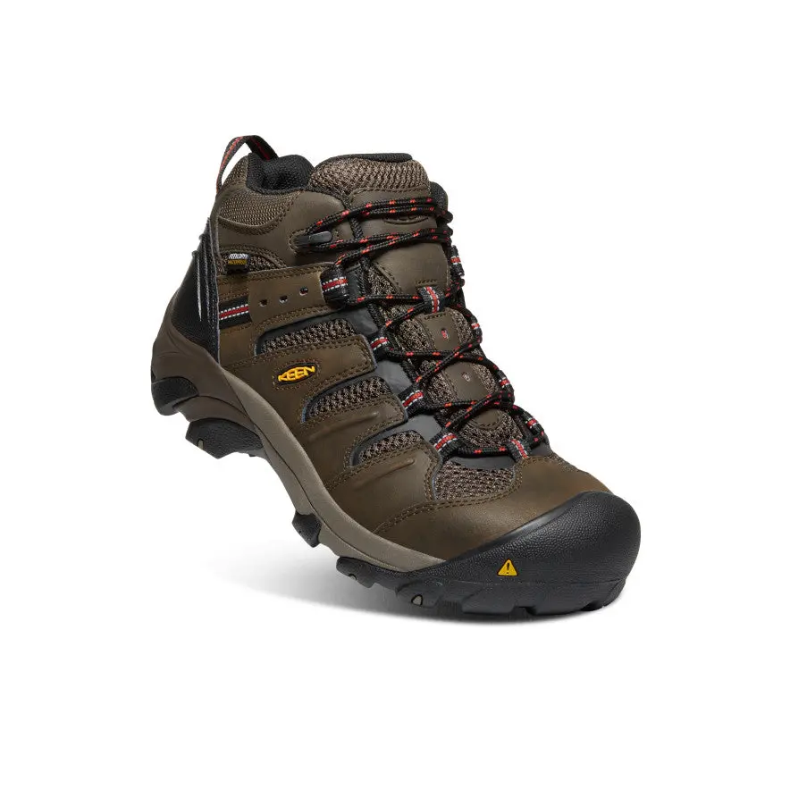 Men's Lansing Mid Waterproof (Steel Toe) | Cascade Brown/Brindle 3